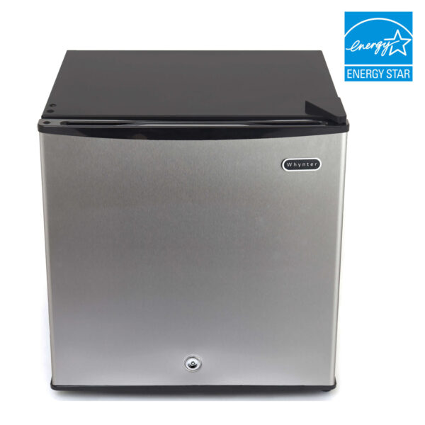 Whynter CUF-112SS 1.1 Cu. Ft. Energy Star Upright Freezer with Lock – Stainless Steel