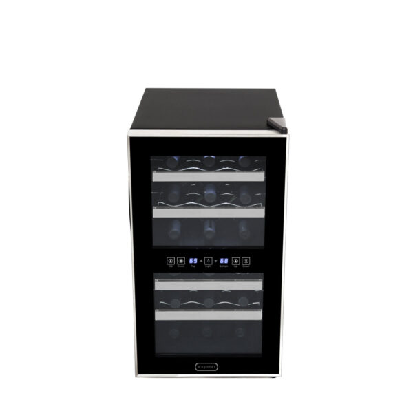 Whynter WC-181DA 18 Bottle Dual Zone Touch Control Stainless Trim Wine Cooler