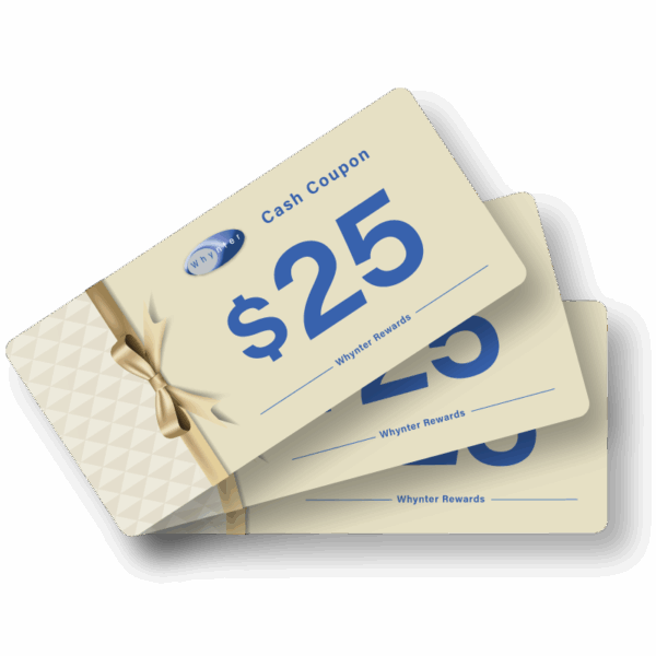 Whynter rewards program $25 coupon