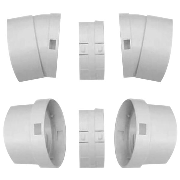 Whynter ARC-HCSET-110-131V1 Portable Air Conditioner Two-Hose Extender Set for Version 1 Models