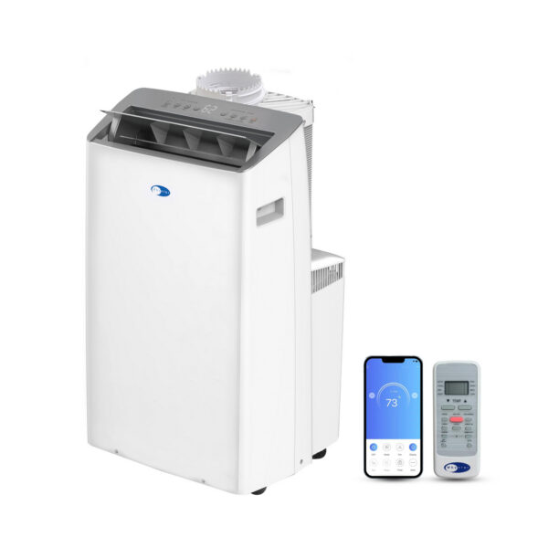 Whynter ARC-1230WNH 14,000 BTU NEX Inverter Dual Hose Portable Air Conditioner with Heat
