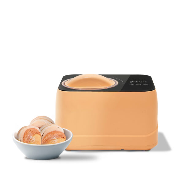 Whynter ICM-080-HP 0.8 Quart Compact Personal Automatic Ice Cream Maker with Stainless Steel Bowl Honey Peach